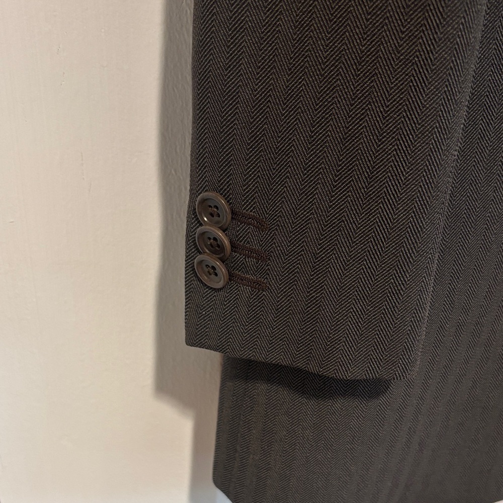 Armani Collezioni elegant Black Men's Suit 38R - Picture 4 of 11